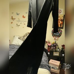 Black fashion nova evening dress